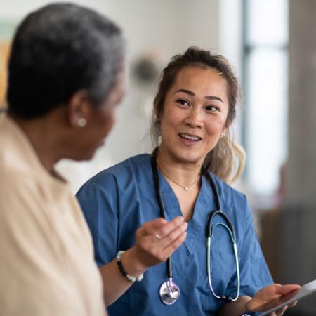 Doc With Patient Medicare